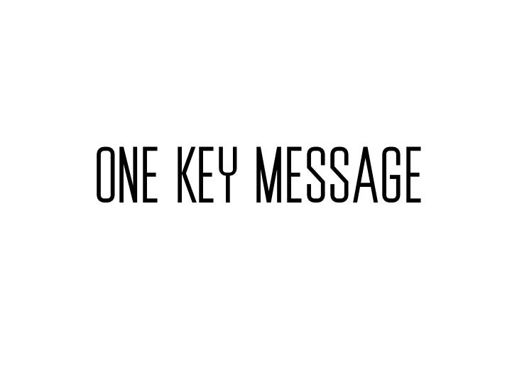 More than a message